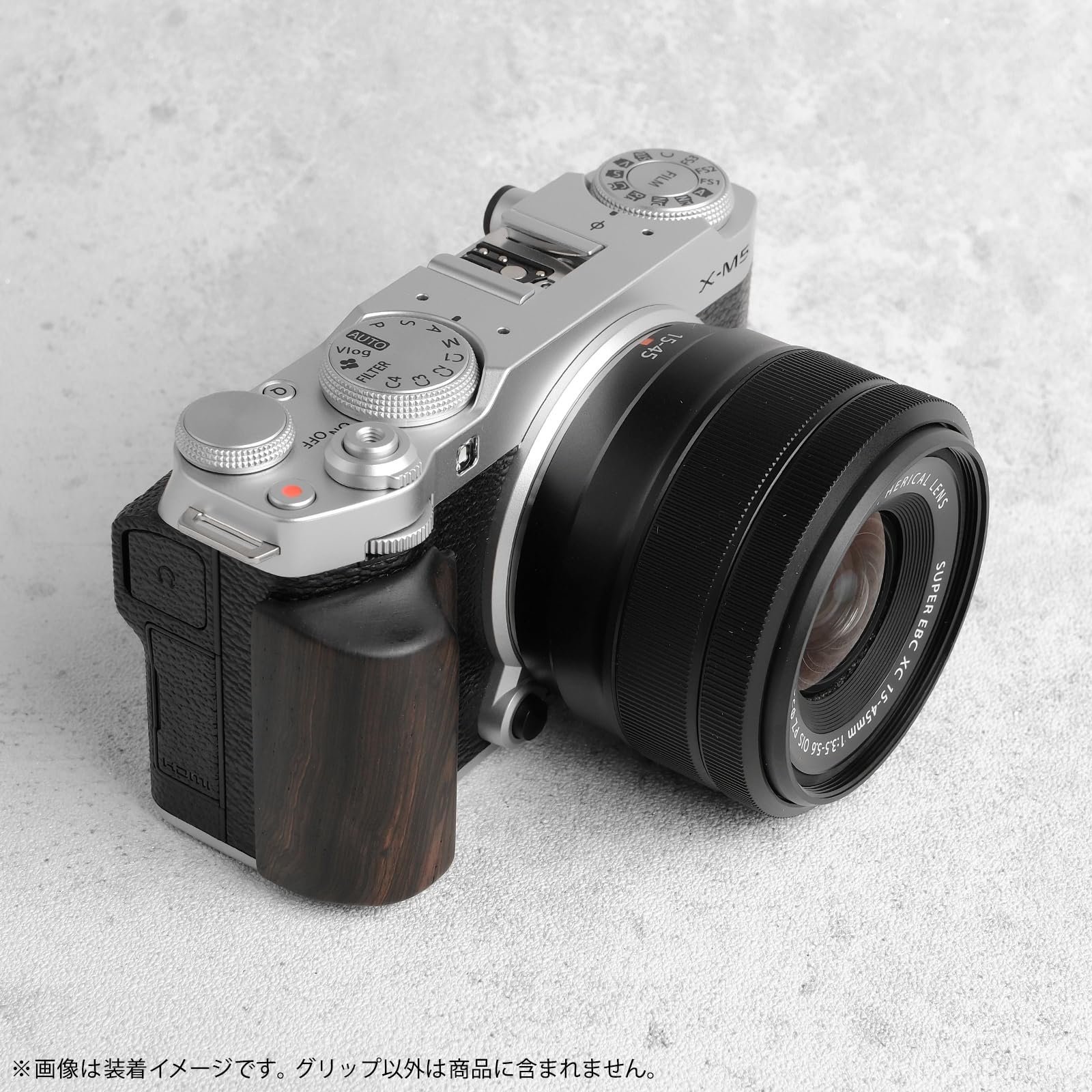 Amazon | SHOTEN カメラグリップ 木製 グリップ FUJIFILM X-M5用
