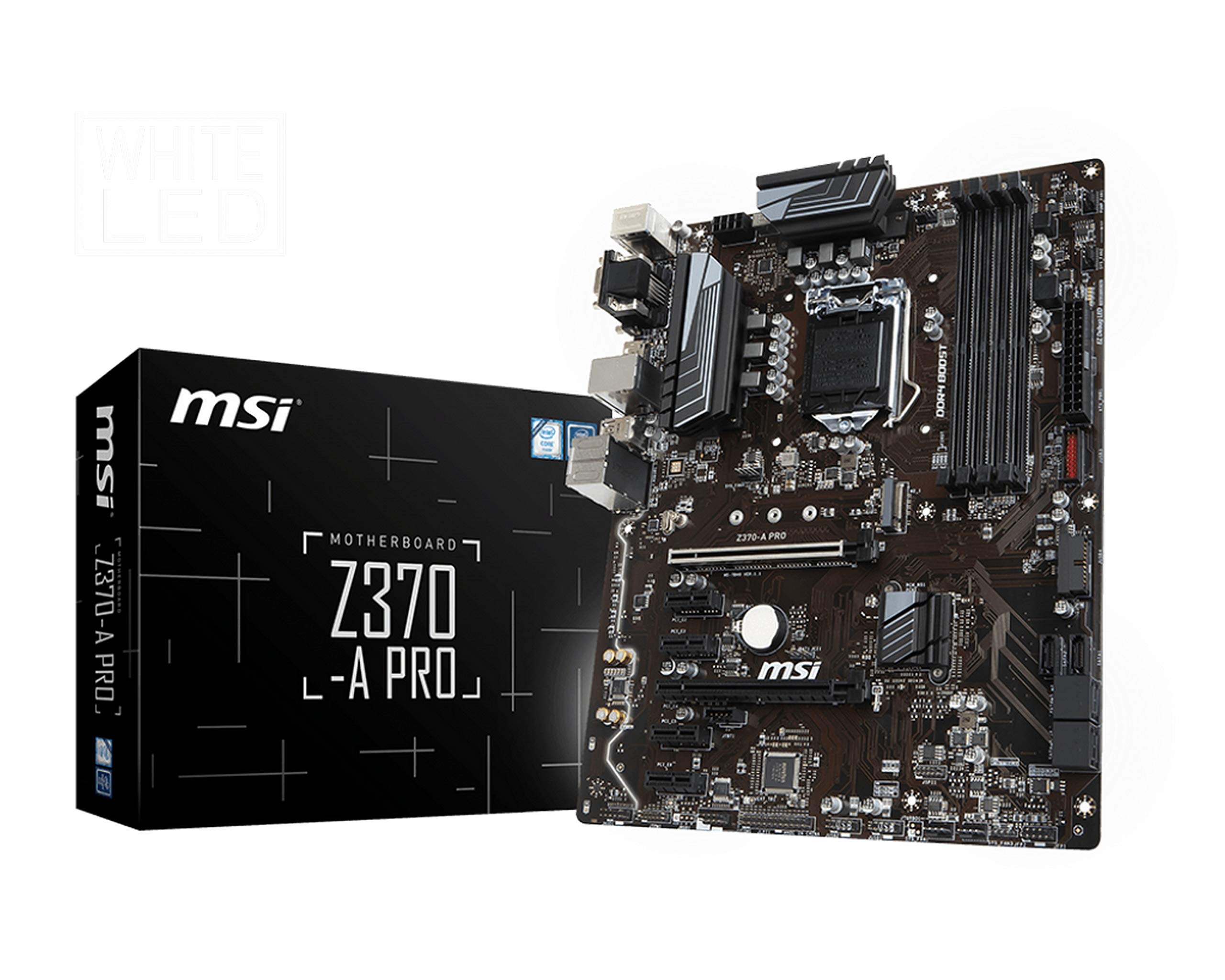 Amazon.com: MSI Z370-A PRO Series Intel Coffee Lake LGA 1151 VR