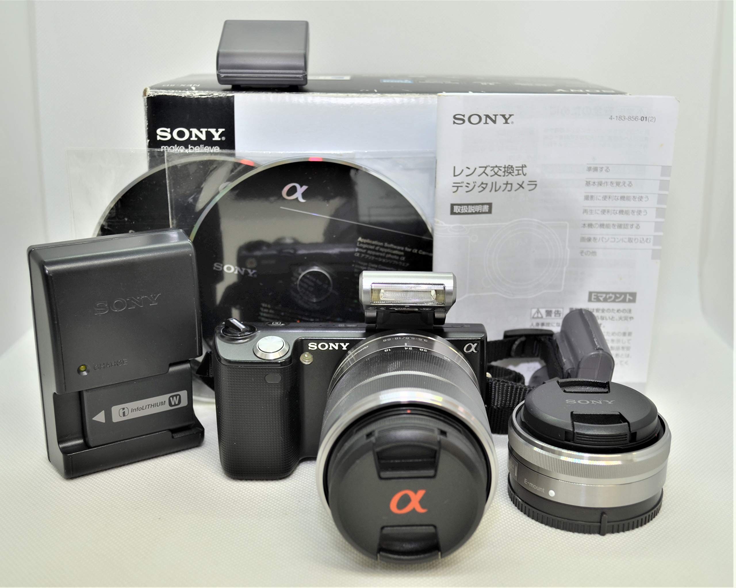 Amazon.co.jp: SONY ミラーレス一眼 α NEX-5 ダブルズームレンズキット