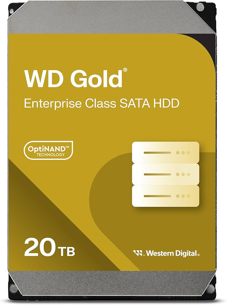 Amazon | WD202KRYZ [WD Gold (20TB 3.5インチ SATA 6G 7200rpm 512MB