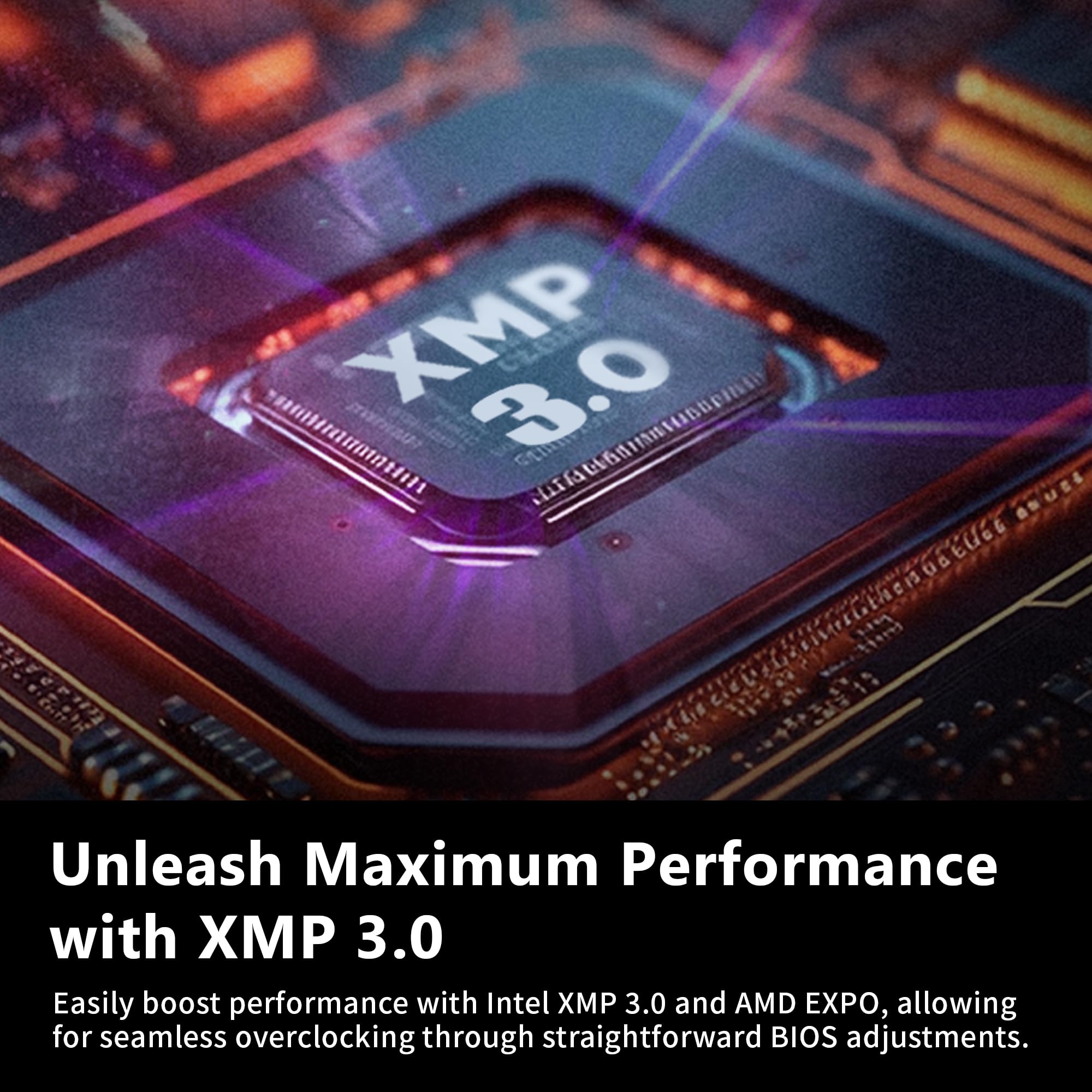 DATO DDR4 RAM 16GB (8GBx2) Memory with RGB Heatsink 3200MHz CL16