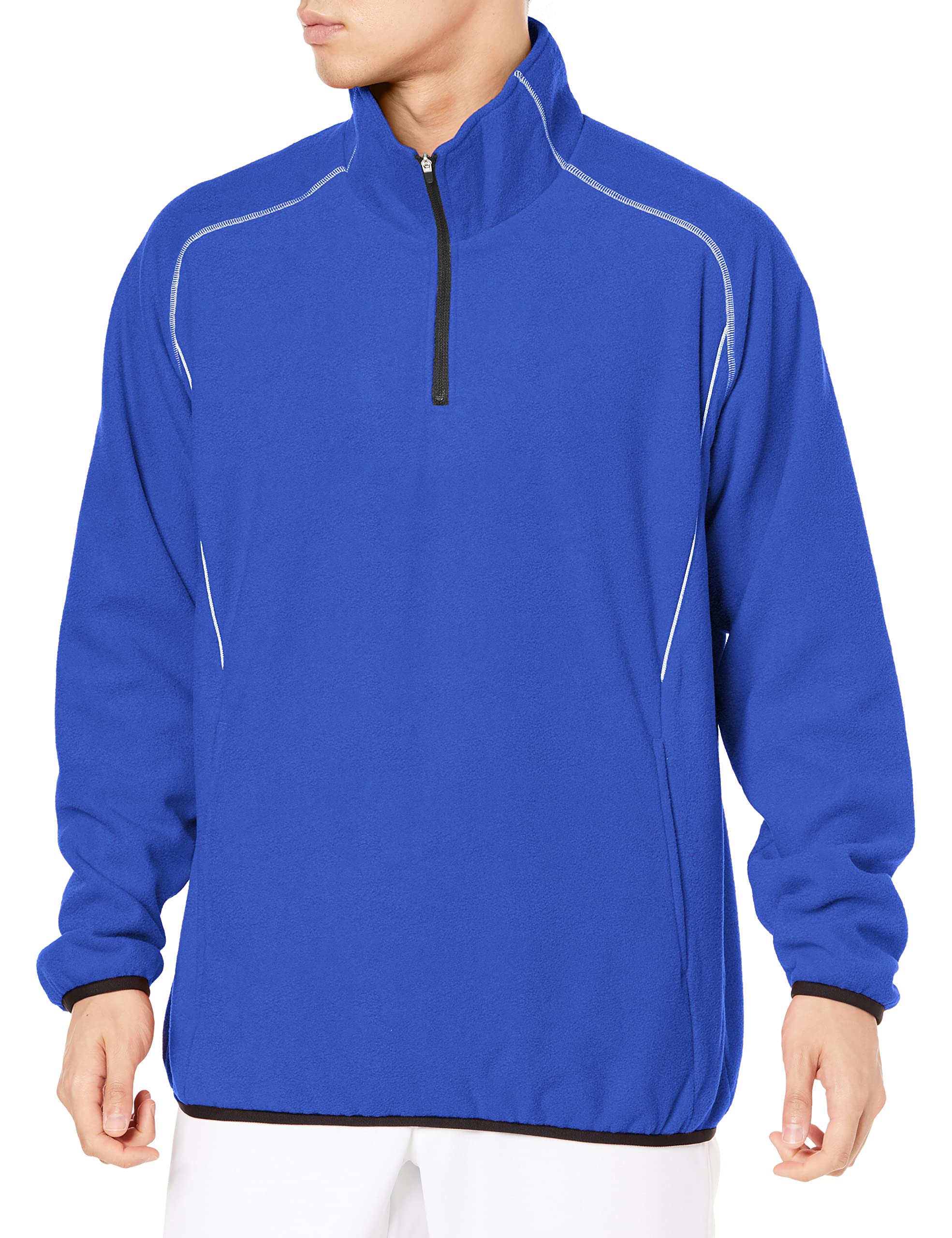 Amazon.co.jp: ゼット(ZETT) 野球 フリースハーフジップジャケット