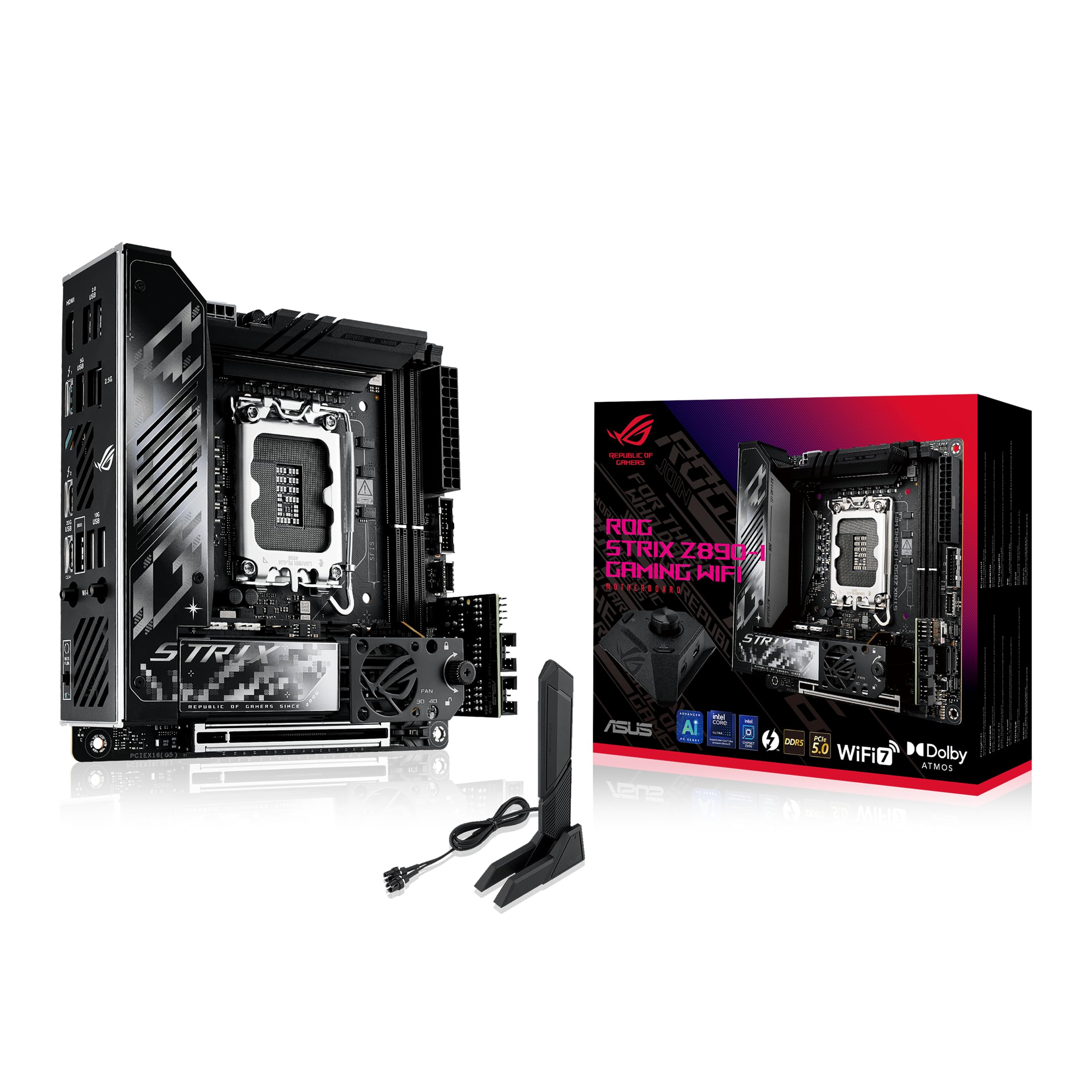 Asus ROG Strix Z890-I Gaming WiFi Mini-ITX Motherboard : Amazon.ca