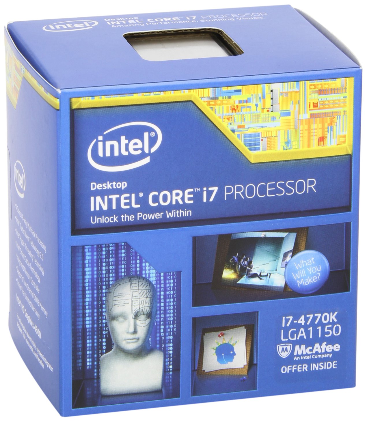 Amazon.com: Intel Chip 3.4 4 BX80646I74770K : Electronics