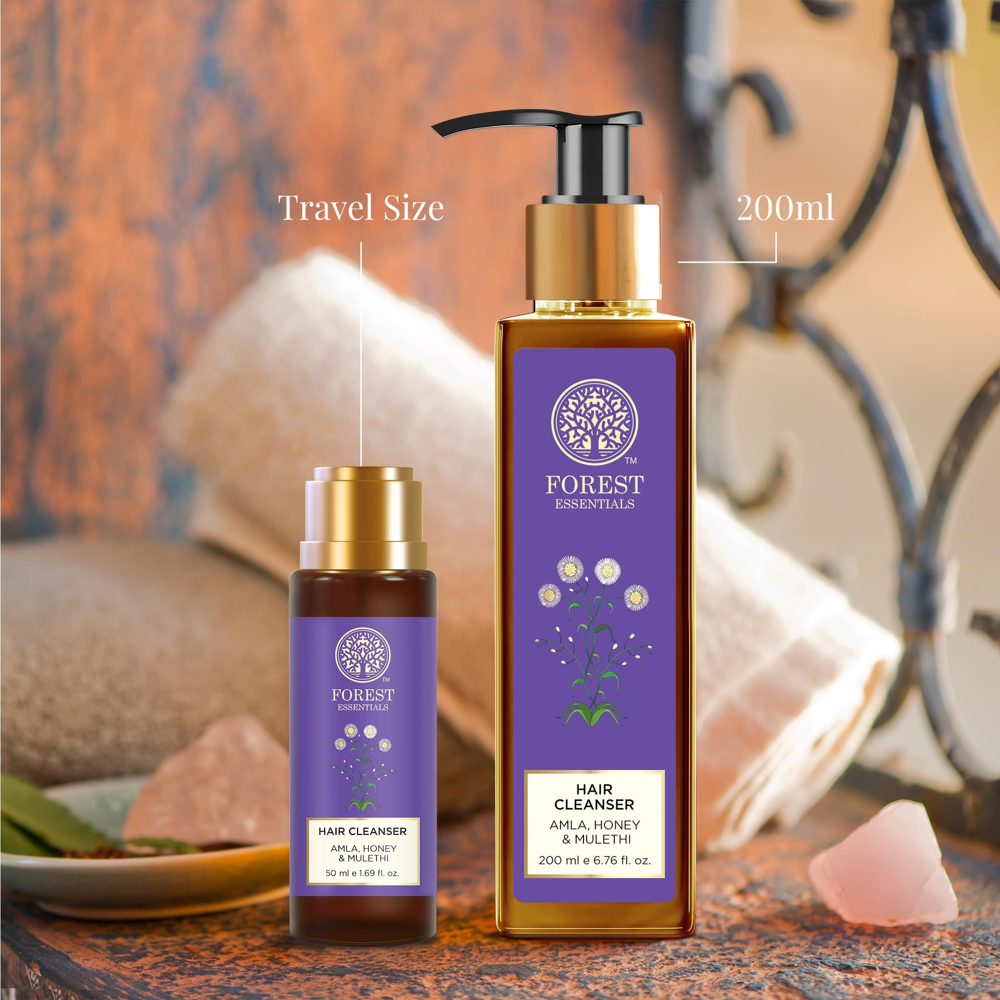 Amazon.com: Forest Essentials Hair Cleanser, Amla, Honey and