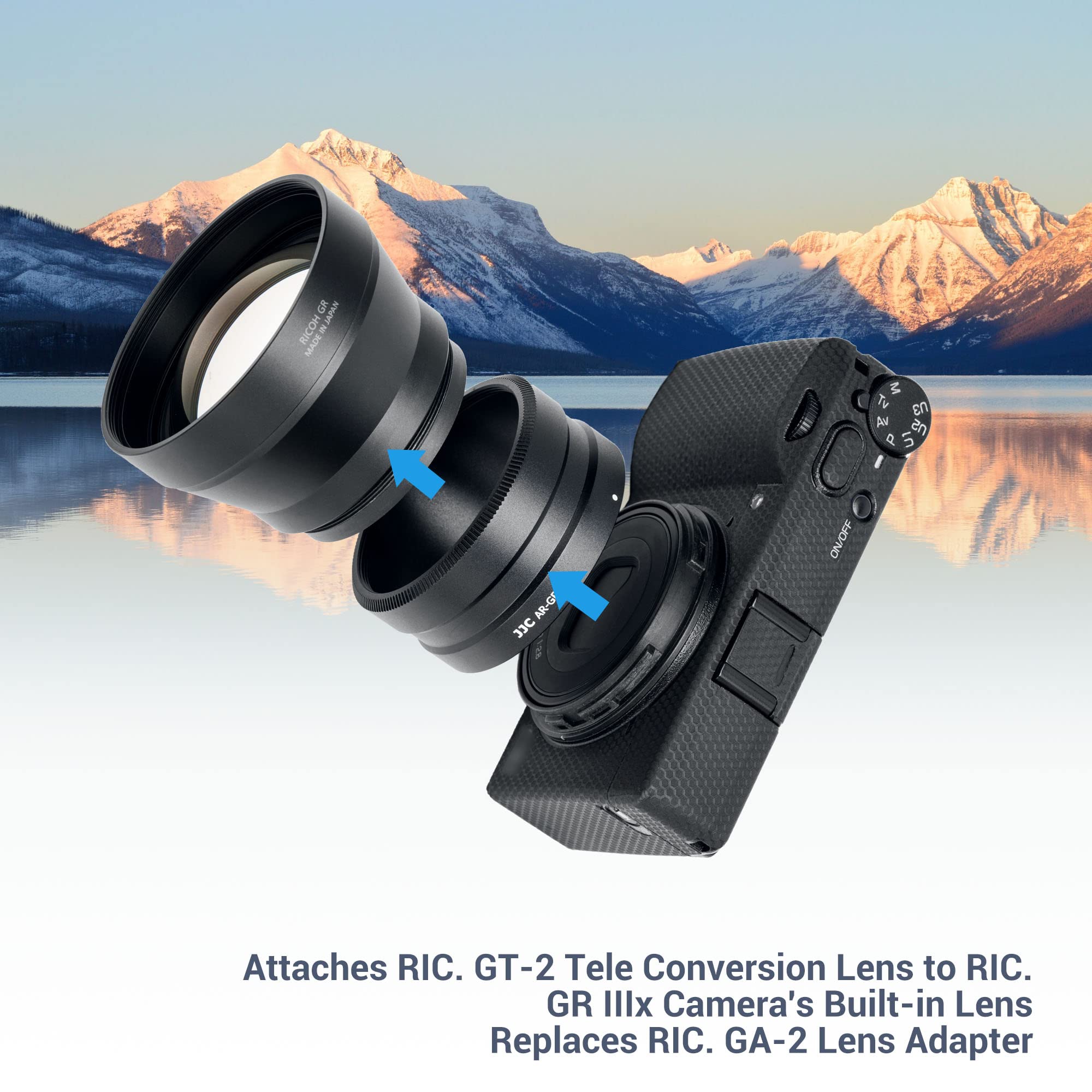 Amazon | JJC AR-GR3X レンズフィルターアダプター リコー GR IIIx GR