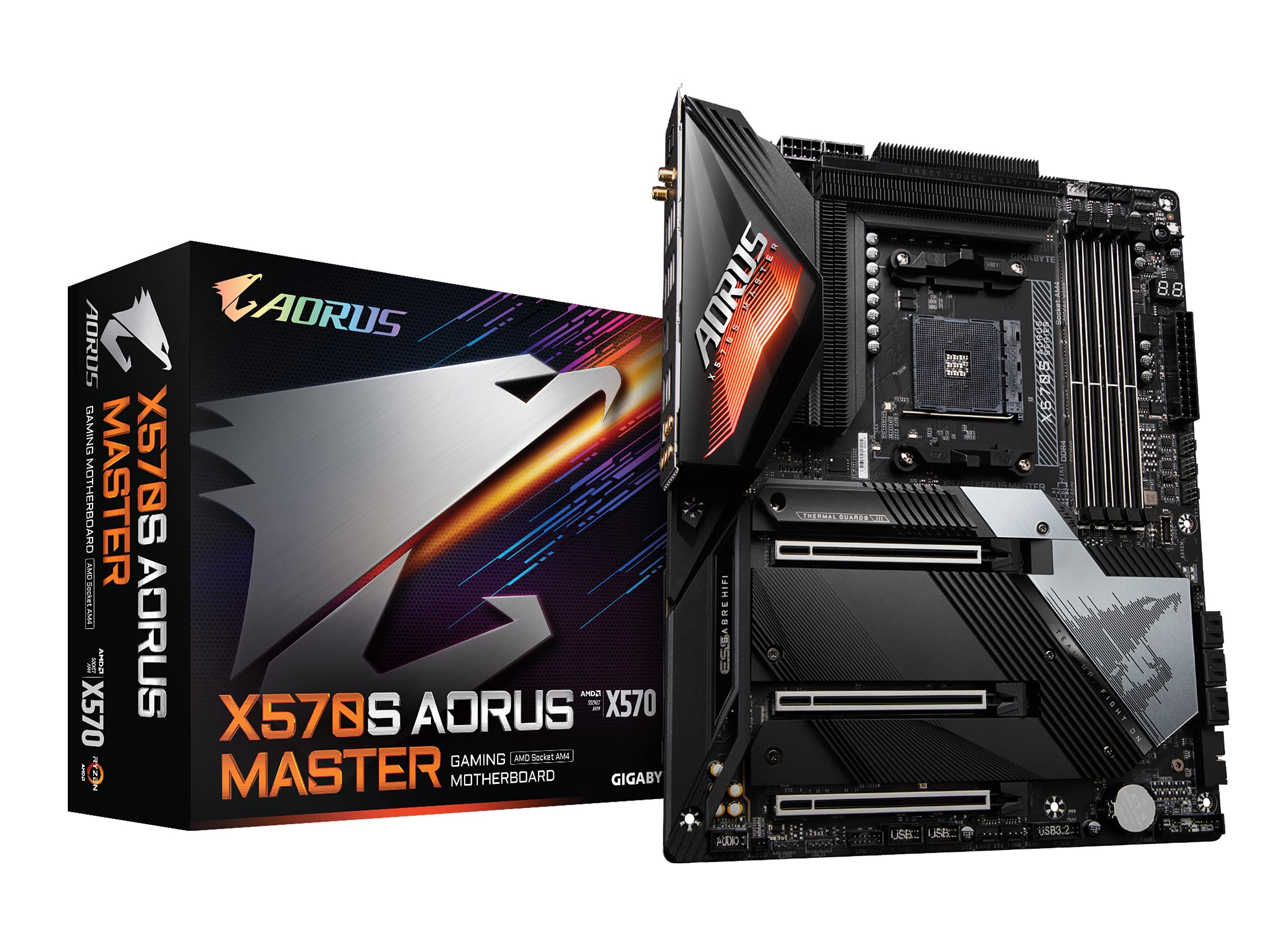 Amazon.co.jp: GIGABYTE X570S AORUS MASTER Rev.1.0 マザーボード ATX