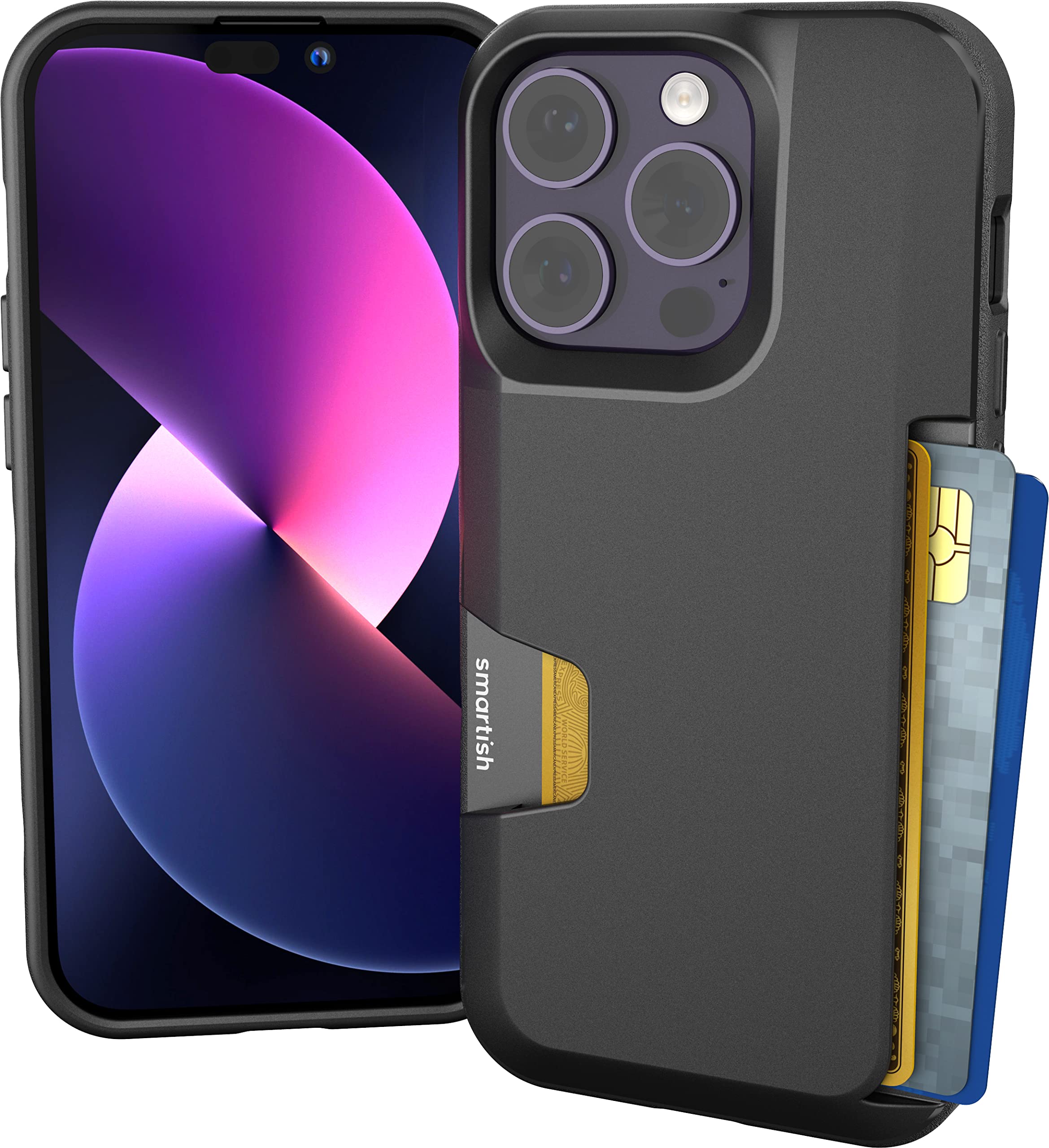 Amazon.com: Smartish® iPhone 14 Pro Wallet Case - Wallet Slayer