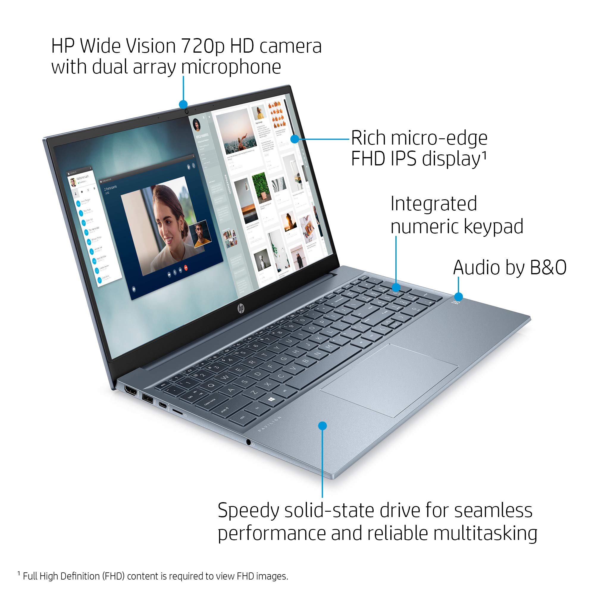 Amazon.co.jp: HP 2020 Pavilion 15.6インチ FHD 1920 x 1080 ノート
