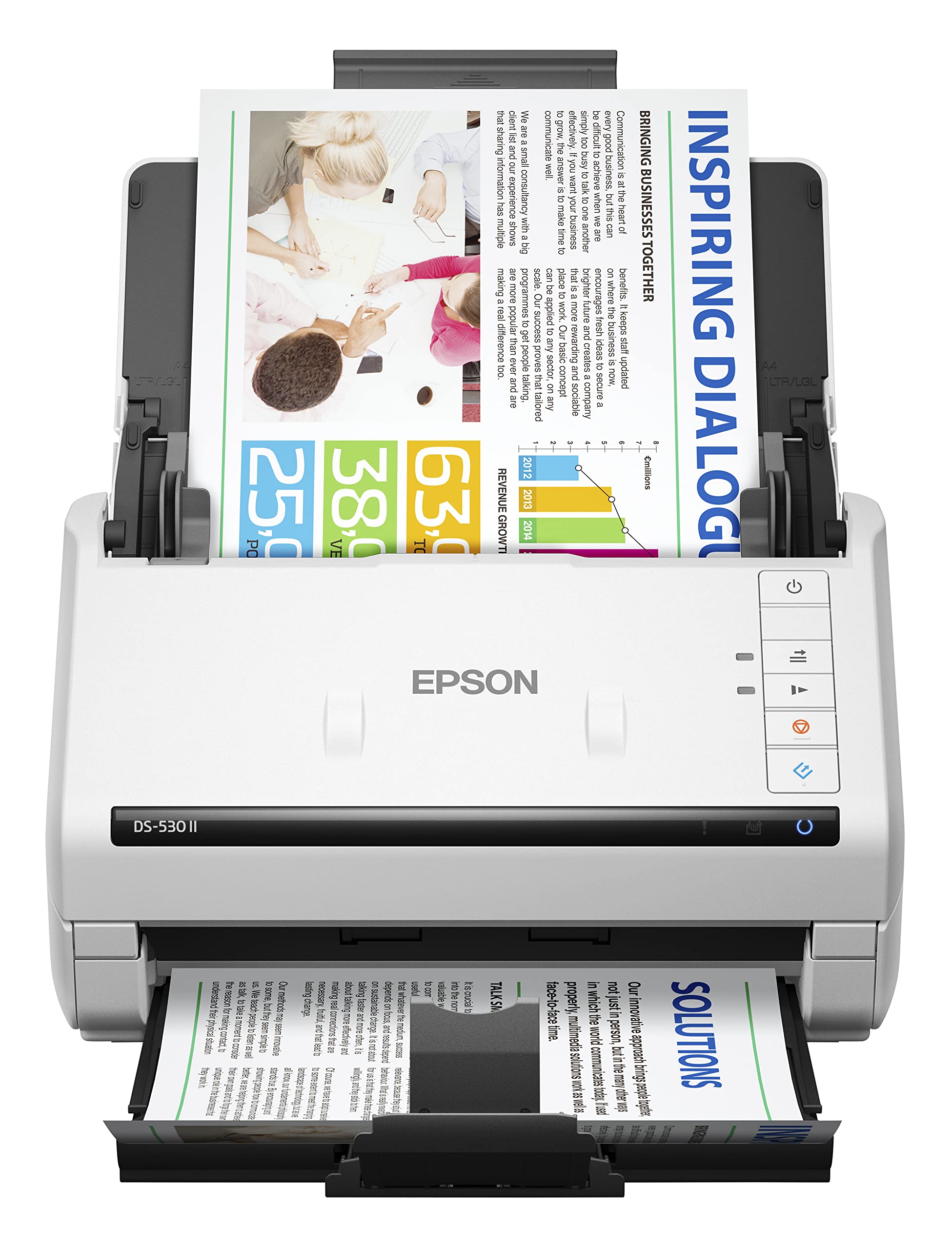 Amazon.com: Epson DS-530 II Color Duplex Document Scanner for PC