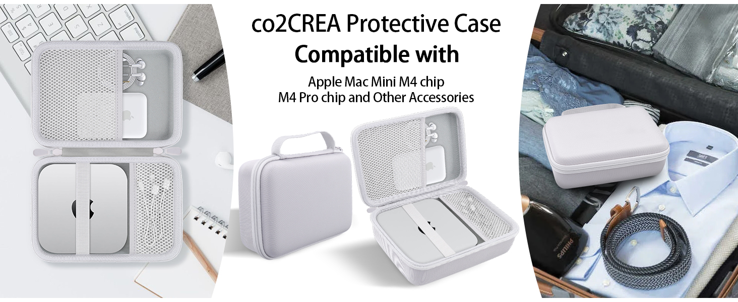 Amazon.com: co2CREA Hard Case Compatible with Apple 2024 Mac Mini