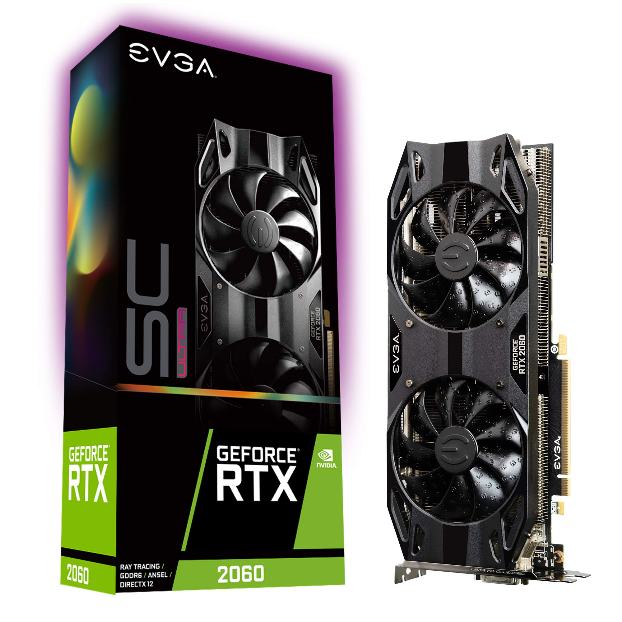 Amazon.com: EVGA 06G-P4-2067-KR GeForce RTX 2060 SC Ultra Gaming