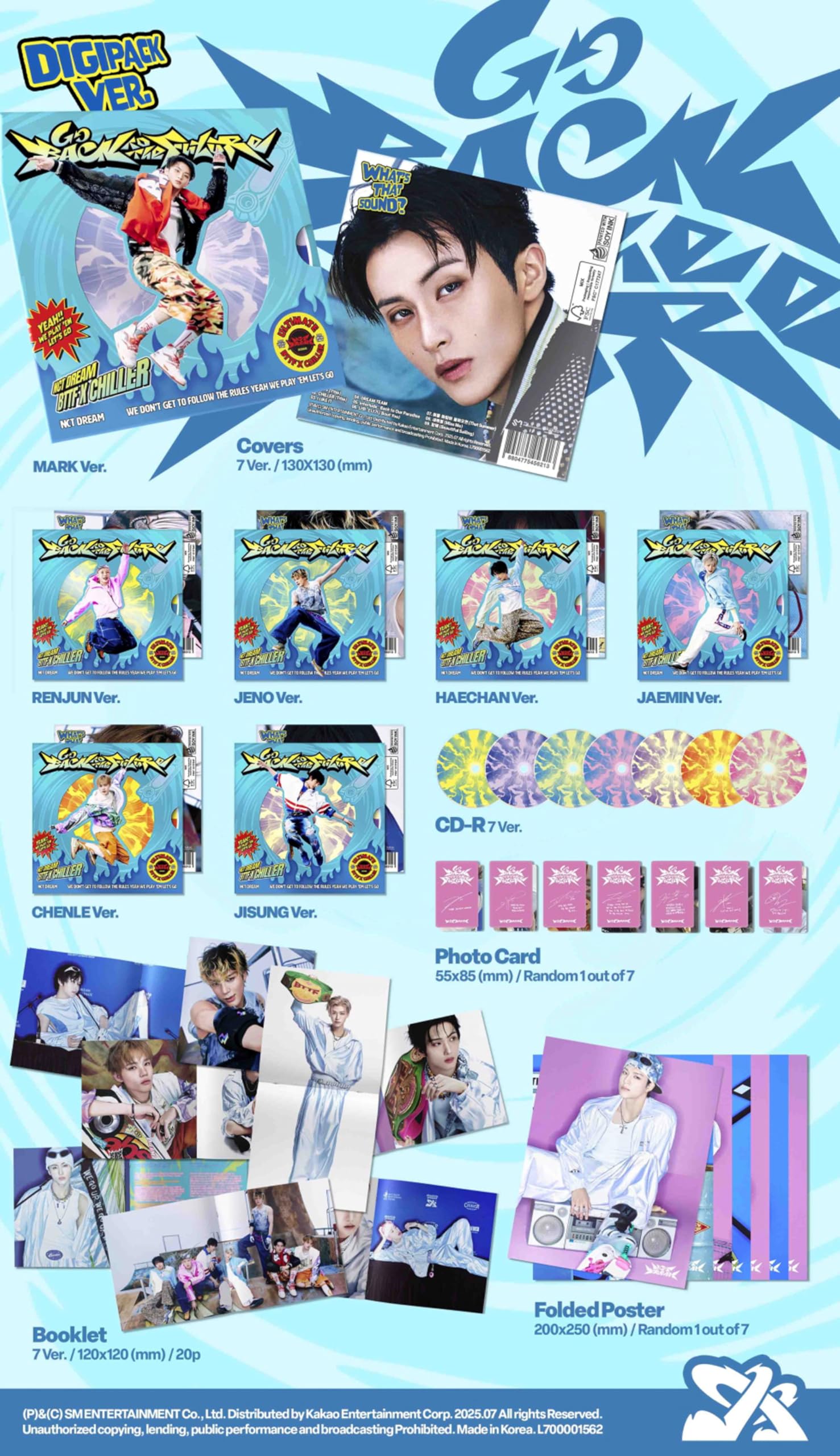 Amazon.com: NCT DREAM Go Back To The Future 5th Album (Digipack