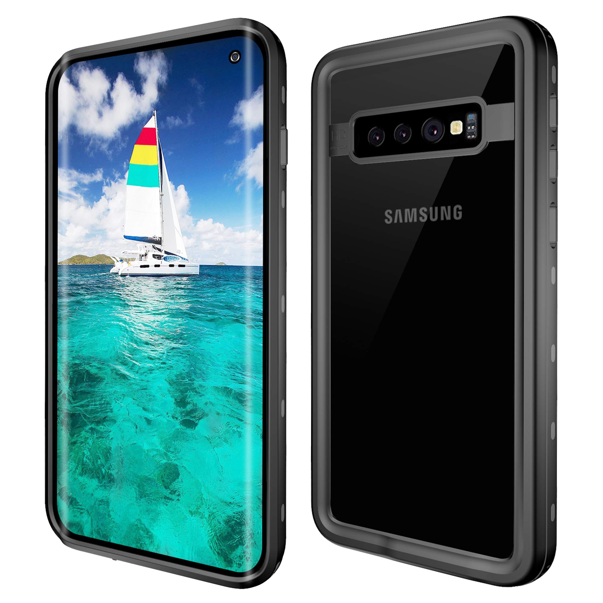 Amazon.co.jp: Samsung Galaxy S10 防水ケース DINGXIN 指紋認証対応