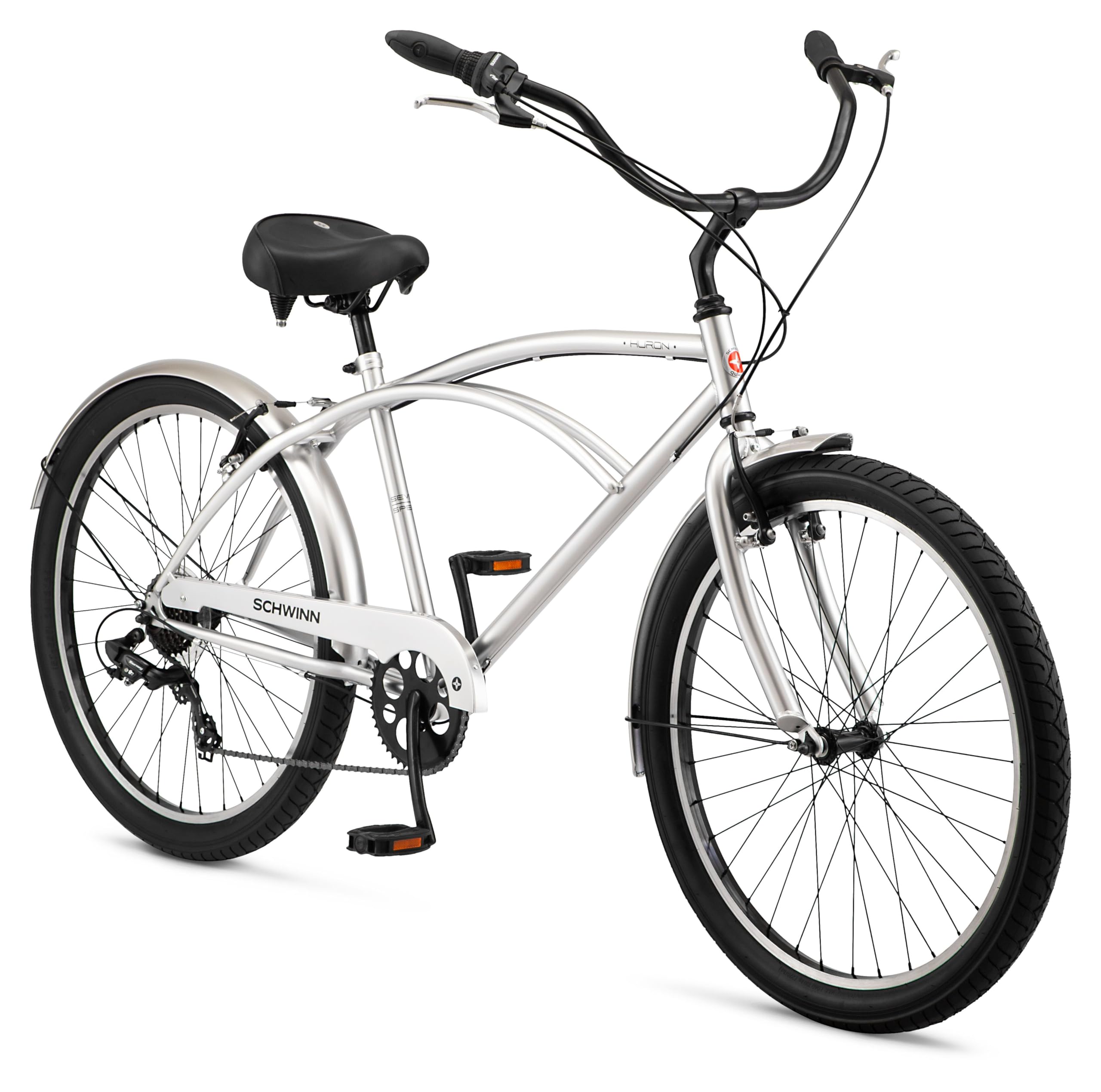 Amazon | Schwinn Huron 7 クルーザーバイク 26インチバイク 男女兼用