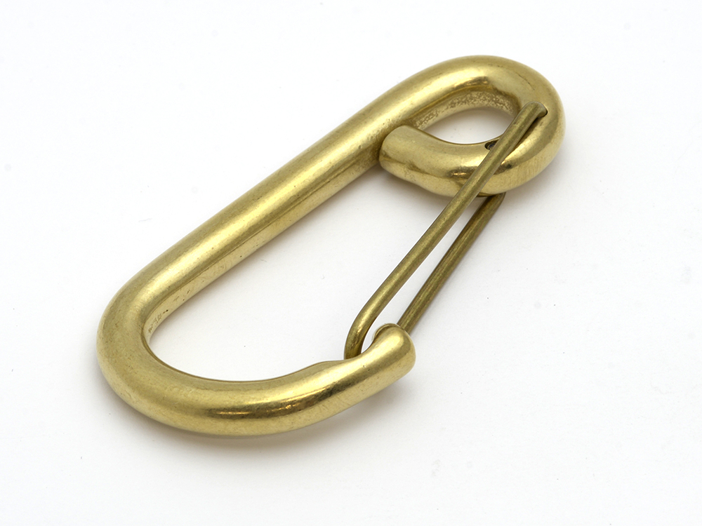 真鍮、カラビナ、BP-50、キーホルダー、ナスカン MK PLUS+