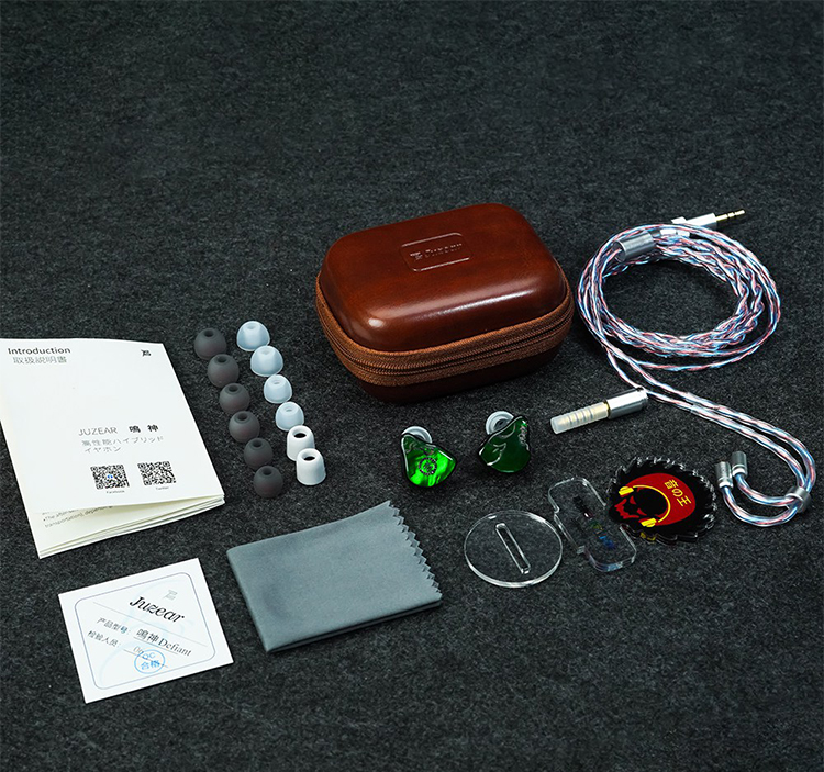 JUZEAR DEFIANT 1DD+3BA インイヤーモニター イヤホン TYPE-C対応