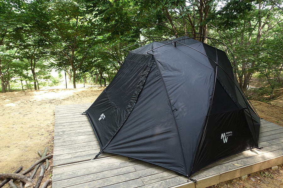 GLAMOUR SHELTER DOOR/BLACKグラマーシェルタードア – MINIMAL WORKS