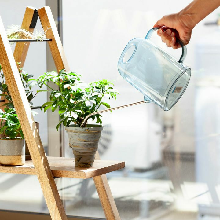 ジョーロ｜観葉・多肉植物の水差しに｜目盛り付き便利な道具