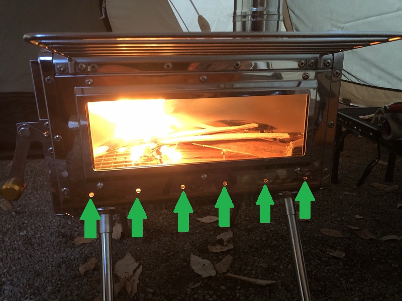 二次燃焼する薪ストーブ！ワークタフストーブ 380 両面 レビュー