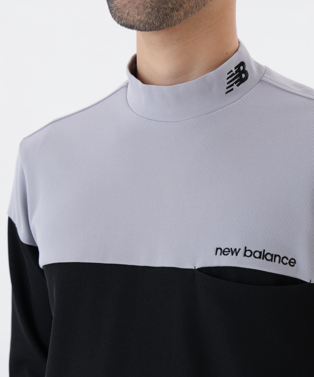 UV ストレッチ 長袖 モックネック プルオーバー (MENS) | new balance