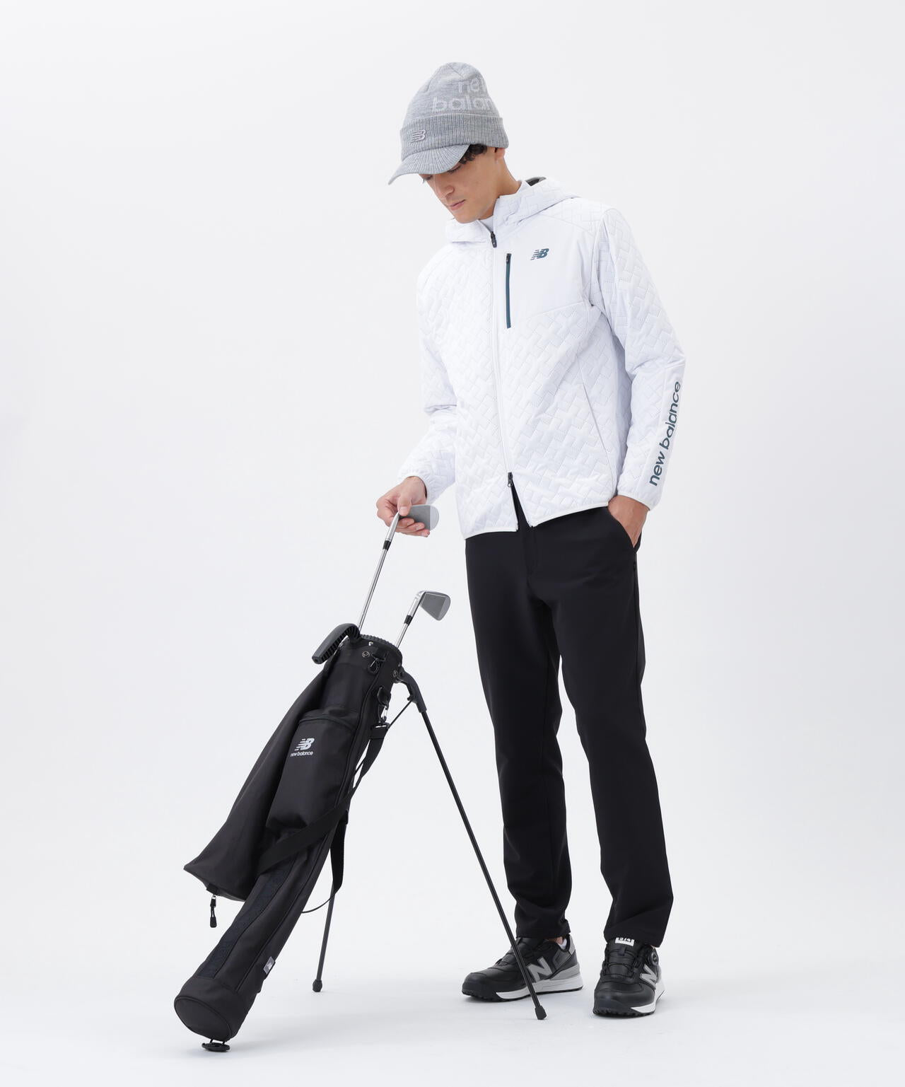 中綿 フルジップ フーディー (MENS) | new balance golf