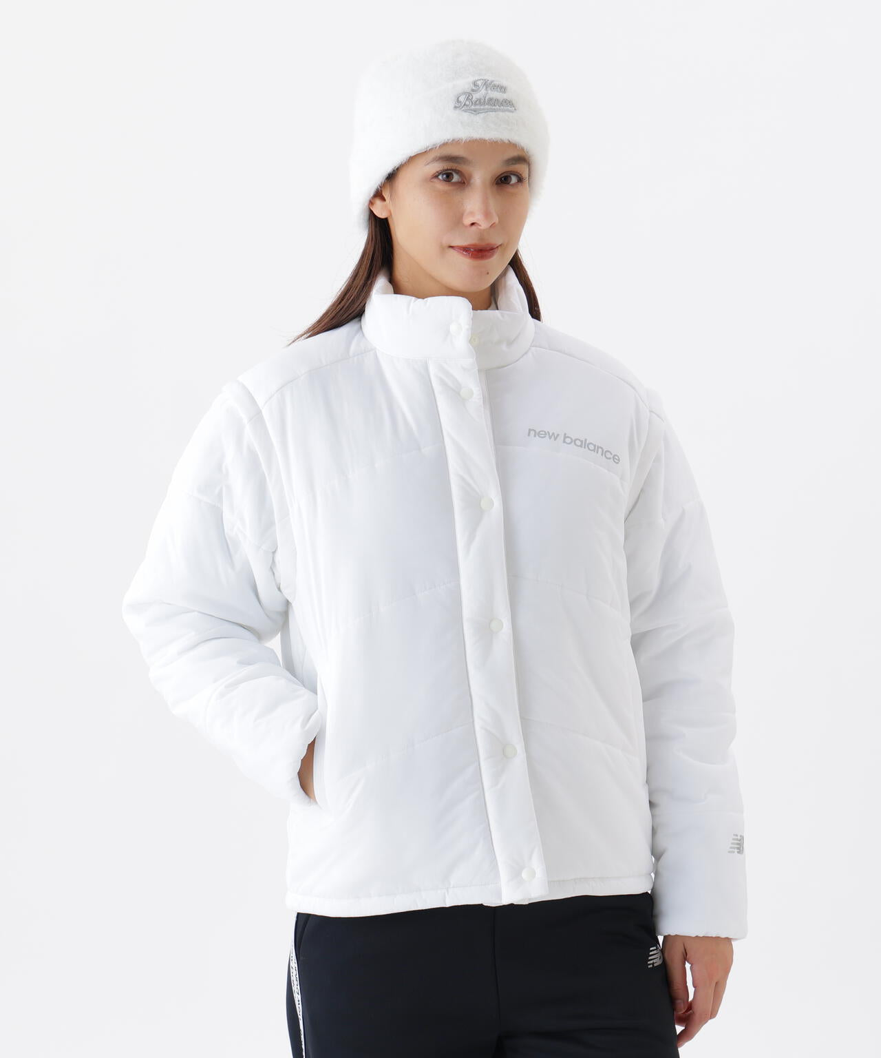 袖脱着2WAY 中綿 フルジップ ブルゾン (WOMENS) | new balance golf