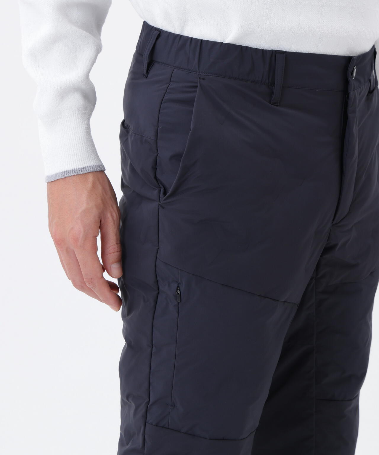 撥水 ストレッチ 中綿 テーパード ロングパンツ (MENS) | new balance