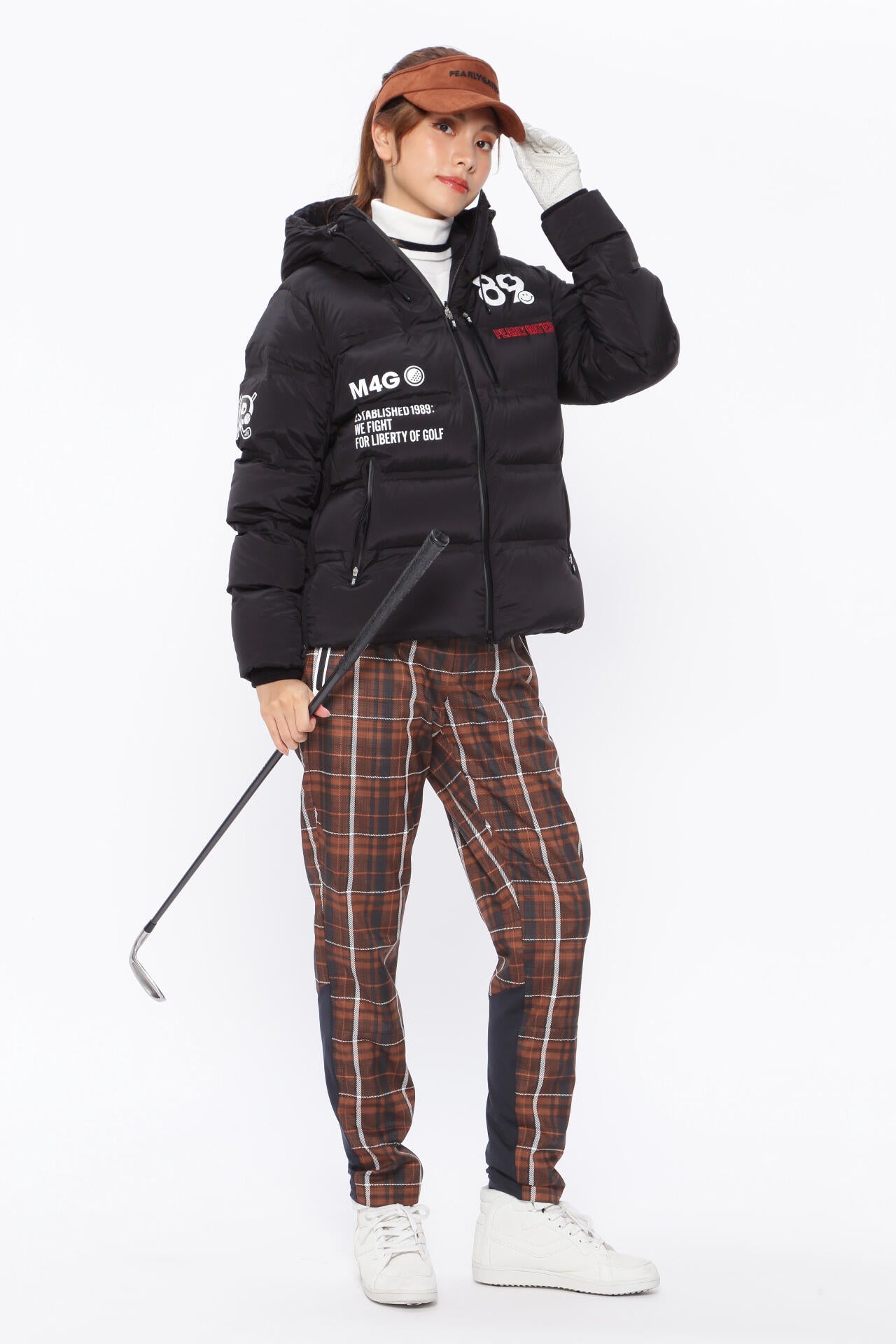 定31,900円 2 パーリーゲイツ 中綿裏生地一体型素材Octa ロングパンツ