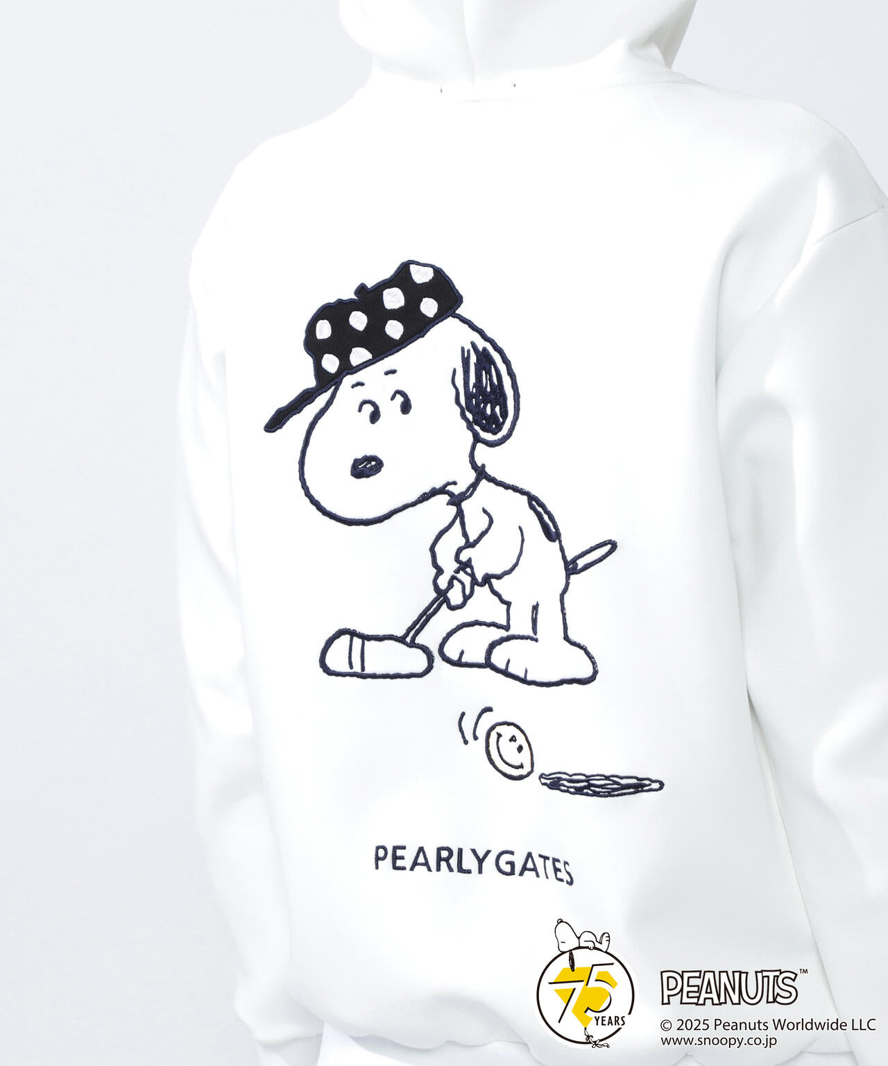 SNOOPY】COEコットンAir フルジップフーディ | PEARLY GATES（パーリー