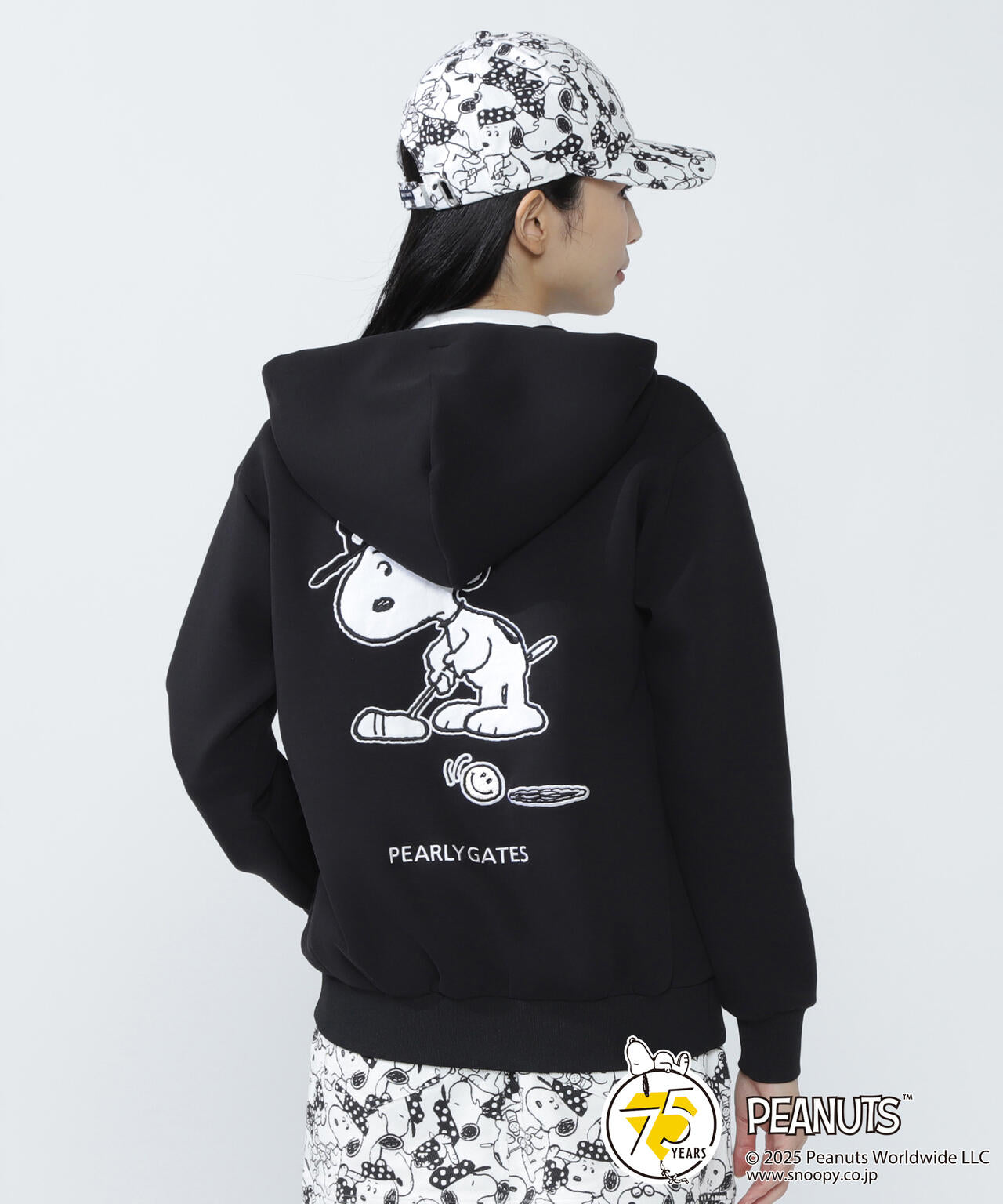 SNOOPY】COEコットンAir フルジップフーディ | PEARLY GATES（パーリー