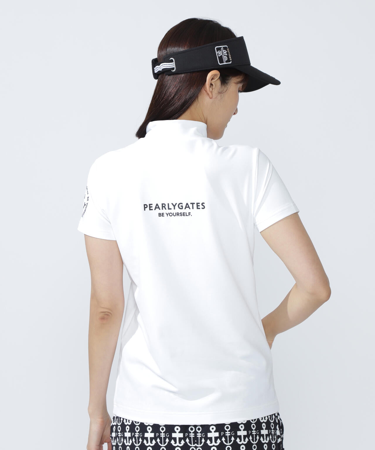 PG is PG ベアカノコ半袖ハイネックカットソー | PEARLY GATES