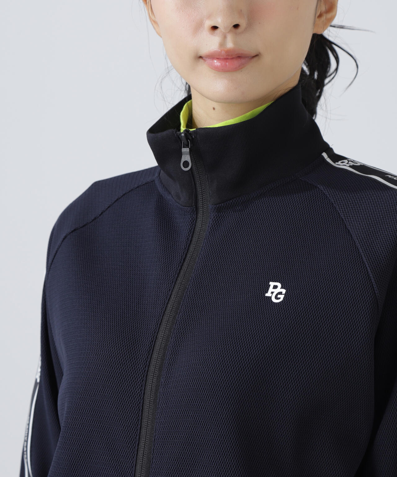 Peストレッチメッシュ トラックジャケット | PEARLY GATES（パーリー