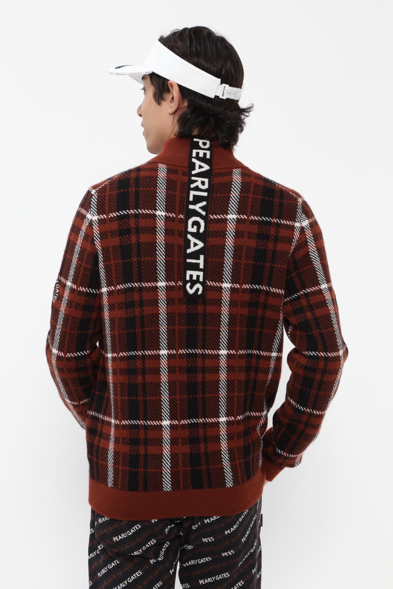 カシミヤ天竺 フルジップニットジャケット ＜CHECKシリーズ＞ | PEARLY