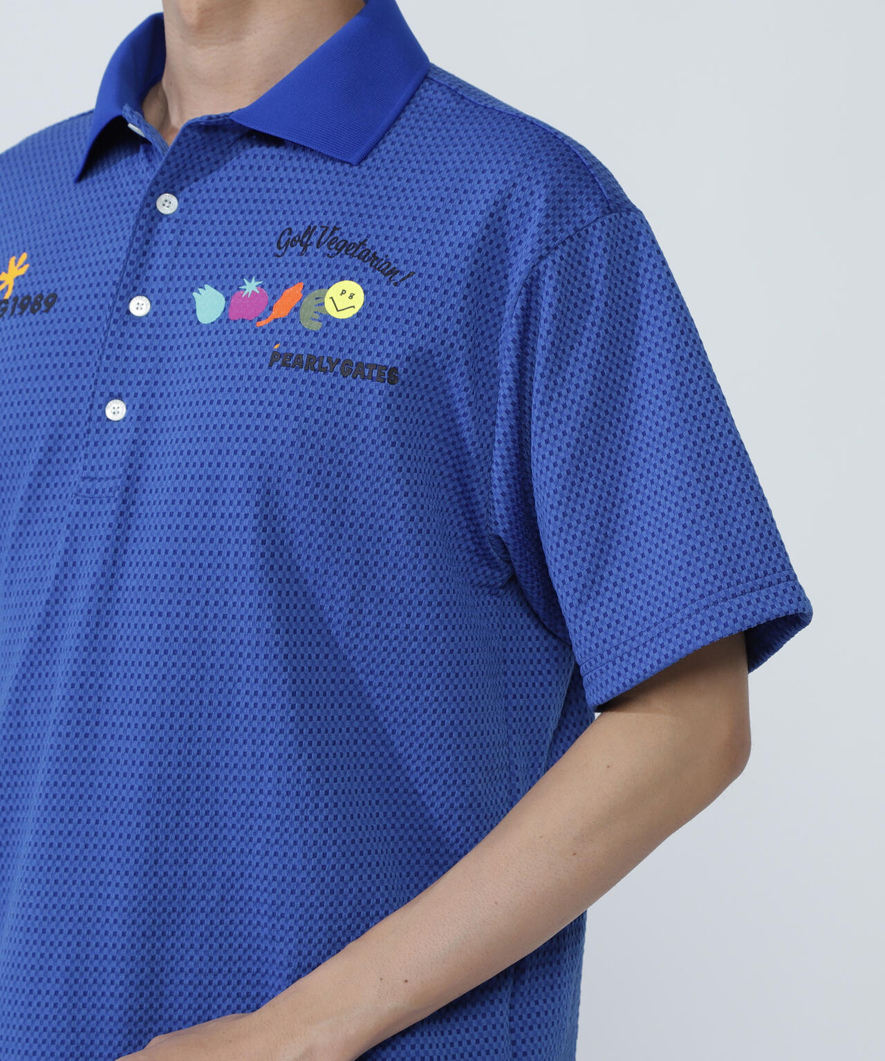 Pe格子サッカー半袖ポロシャツ | PEARLY GATES（パーリーゲイツ