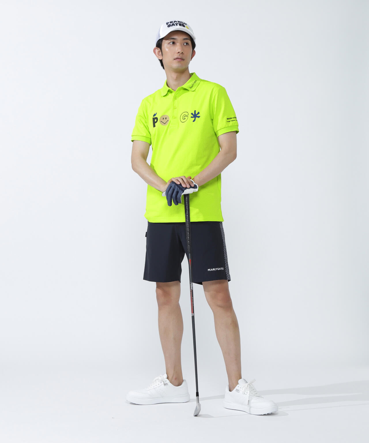 サッカーチェック半袖ポロシャツ | PEARLY GATES（パーリーゲイツ