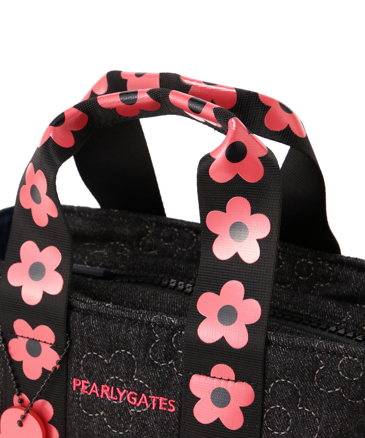 フラワーキルティングカートバッグ (UNISEX) | PEARLY GATES（パーリー