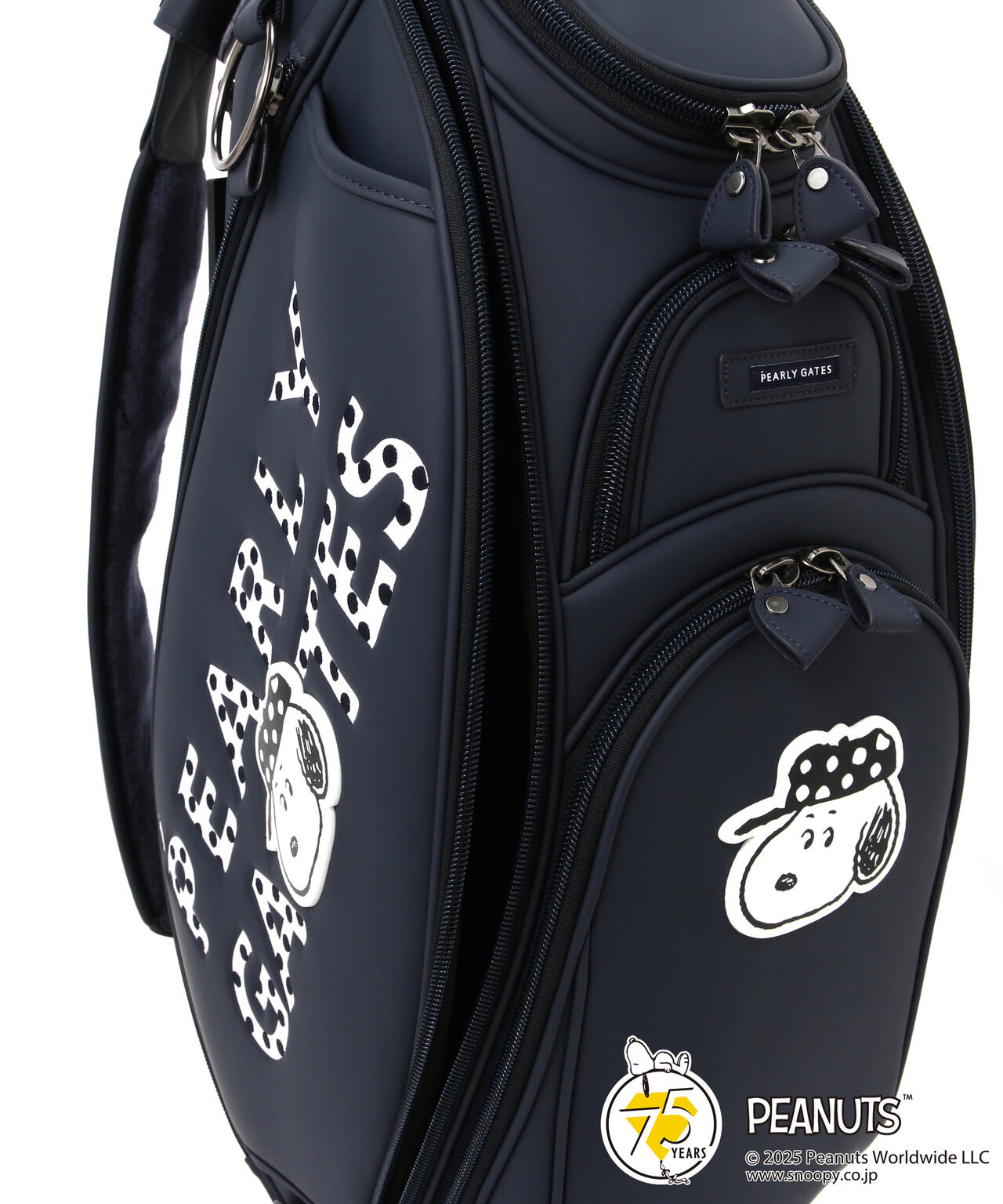 SNOOPY】 合皮キャディバッグ (46インチ対応) (UNISEX) | PEARLY GATES