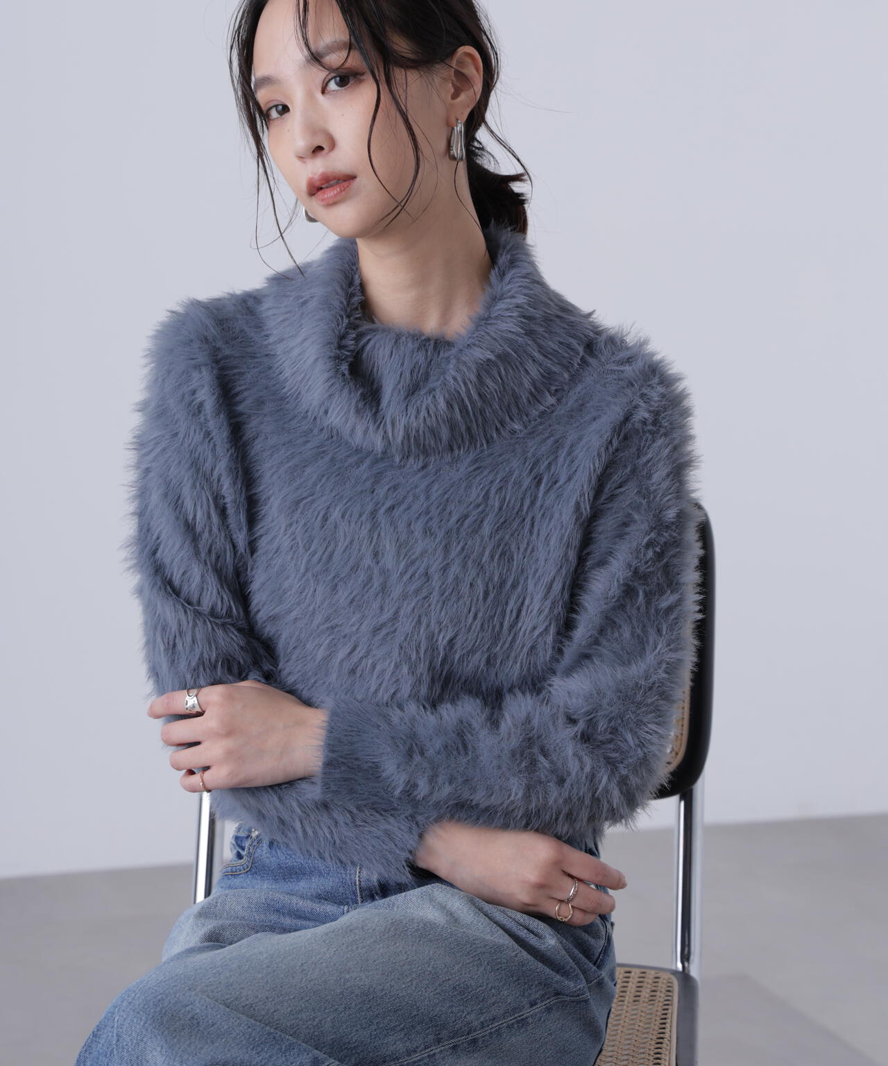 MFM〉シャギータートルニット | FREE'S MART（フリーズマート