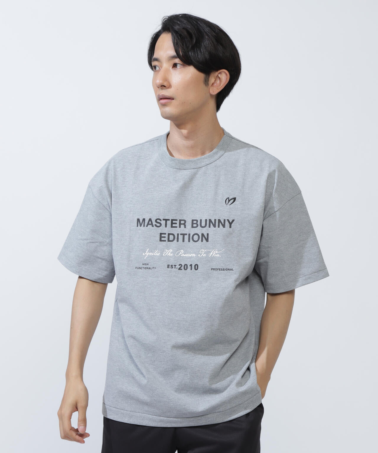 E.EARH ストレッチジャージ半袖Tシャツ | MASTER BUNNY EDITION