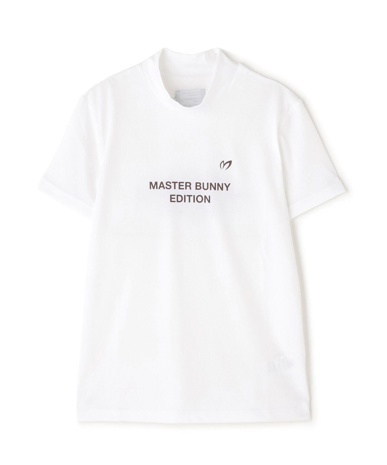 ベアメッシュ半袖モックネックカットソー | MASTER BUNNY EDITION