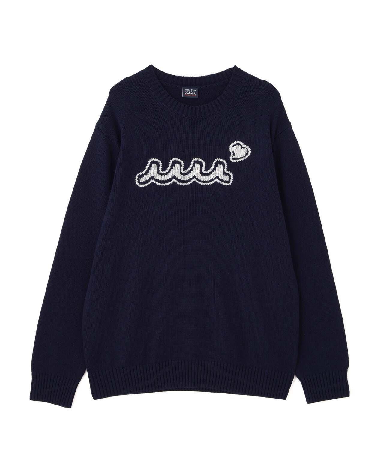 muta MARINE/ムータ マリン/別注 WAVE CREW KNIT | ROYAL FLASH