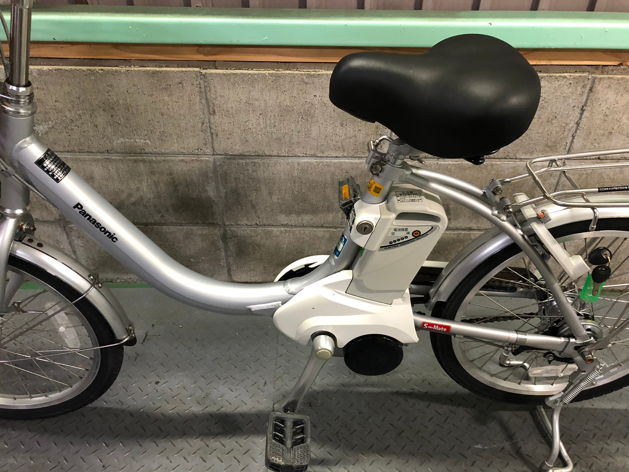 電動自転車 パナソニック VIVI LIGHT20 20インチ 3.1Ah シルバー