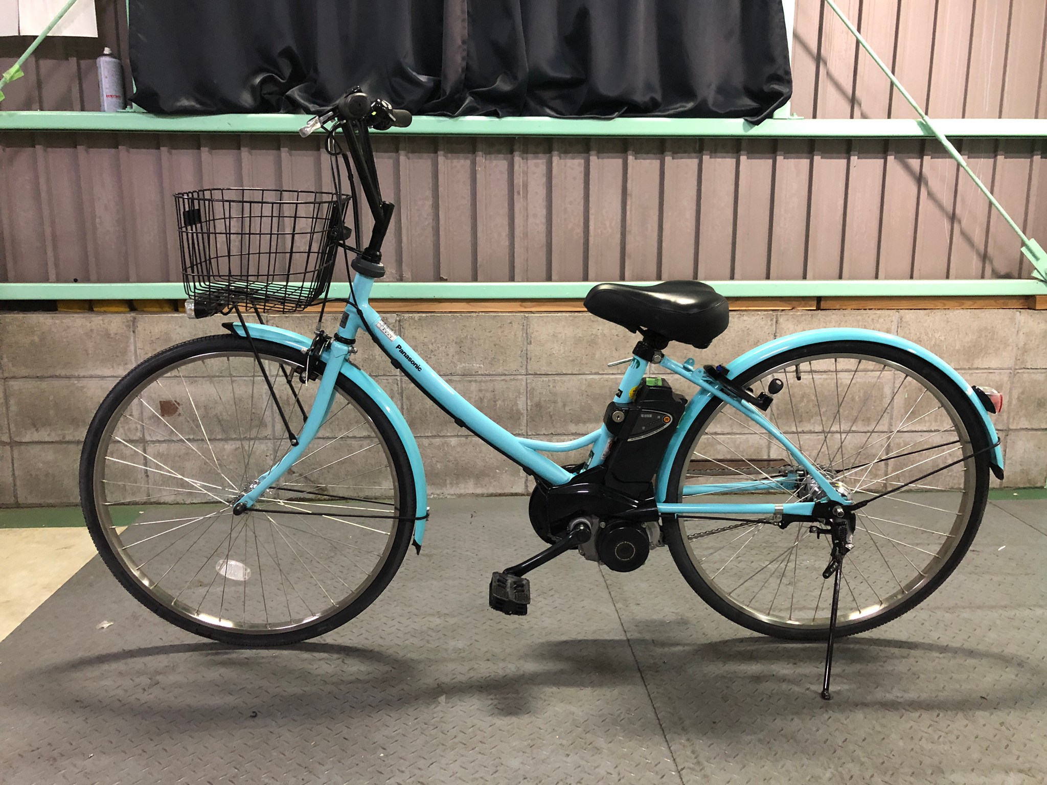 SOLD OUT】電動自転車 パナソニック A.girl's 26インチ 5Ah 水色