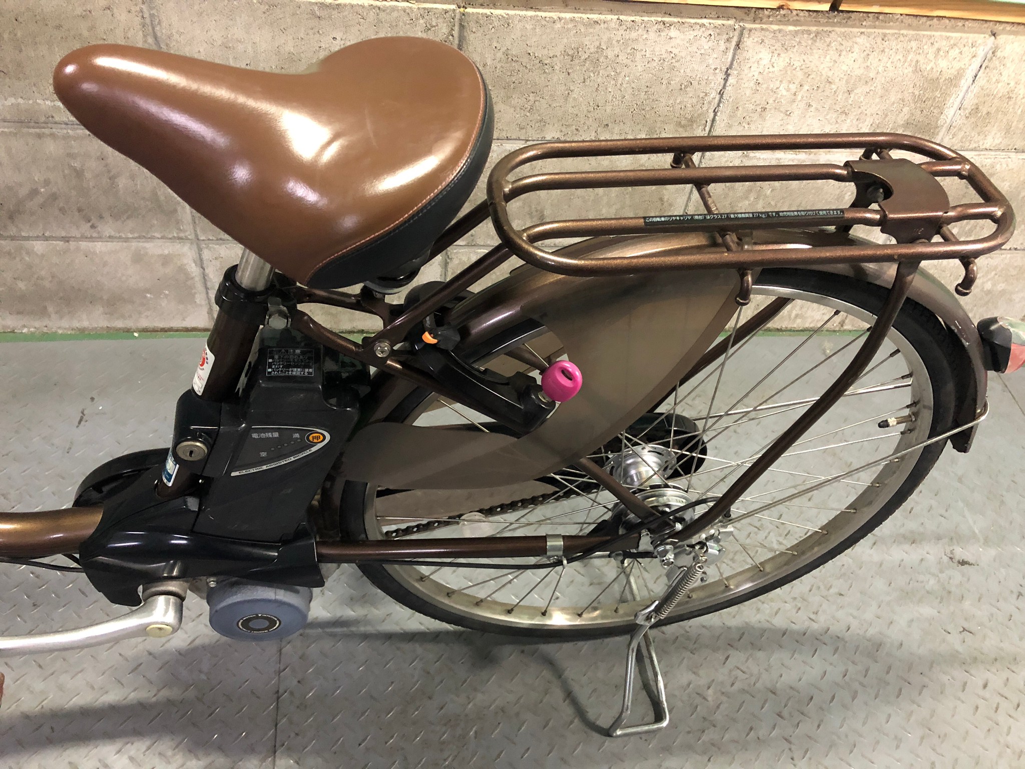 SOLD OUT】電動自転車 パナソニック VIVI DX SD 26インチ ブラウン 5Ah