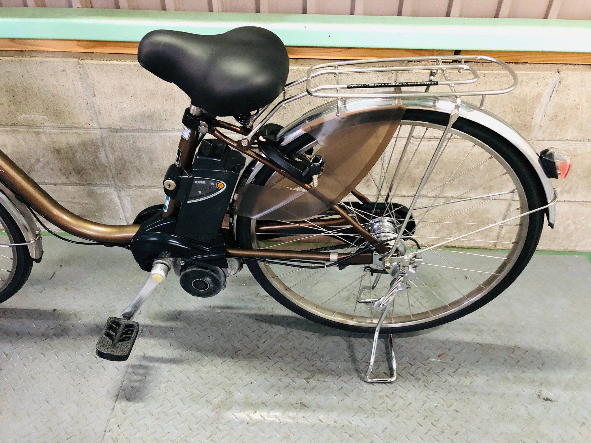 SOLD OUT】電動自転車 パナソニック VIVI DX 26インチ 5Ah ブラウン