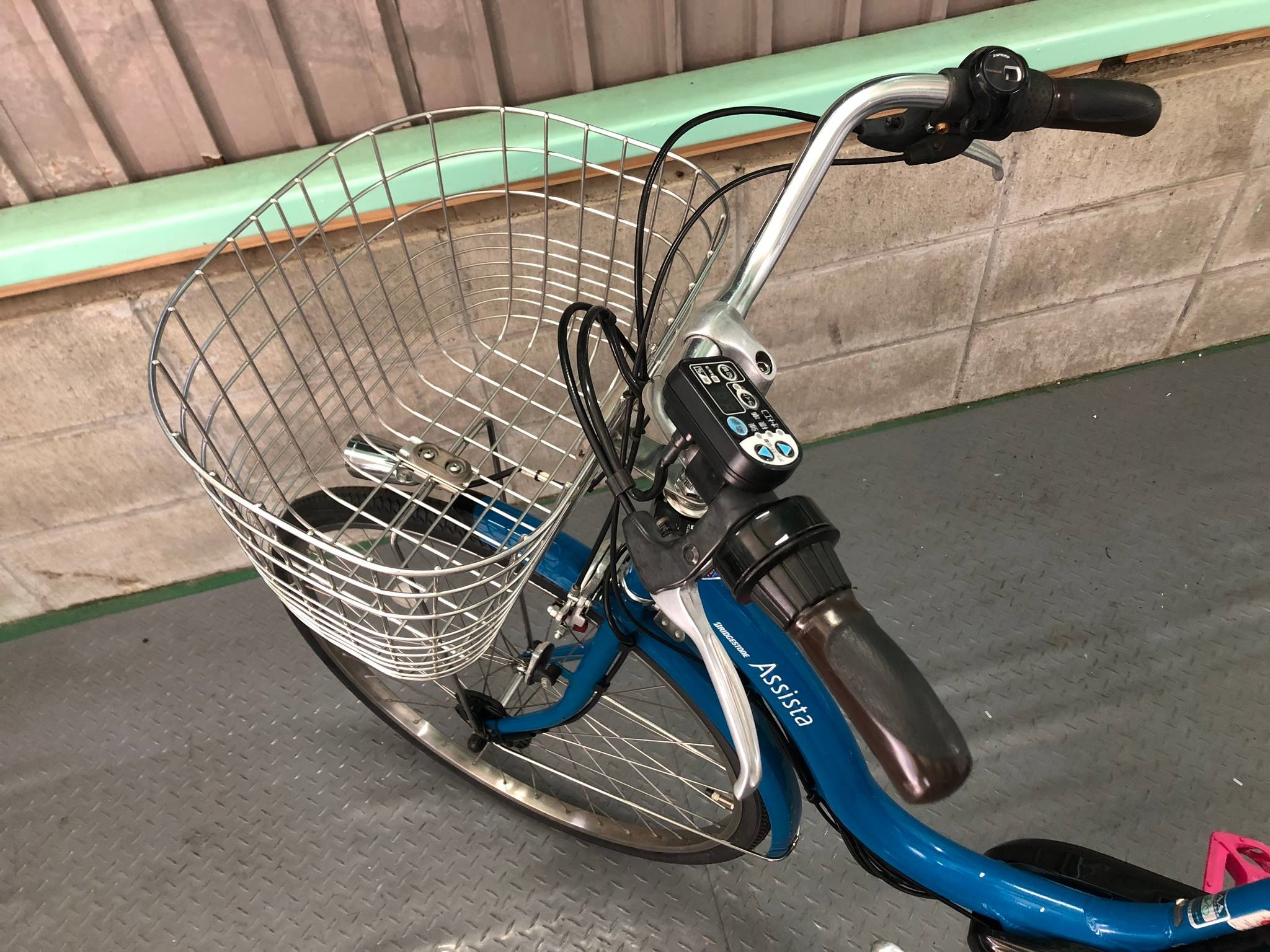 SOLD OUT】電動自転車 BRIDGESTONE アシスタ ブルー 子供乗せ適合