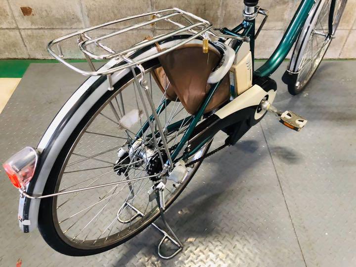 SOLD OUT】電動自転車 ブリヂストン アシスタ グリーン 初心者向き 26
