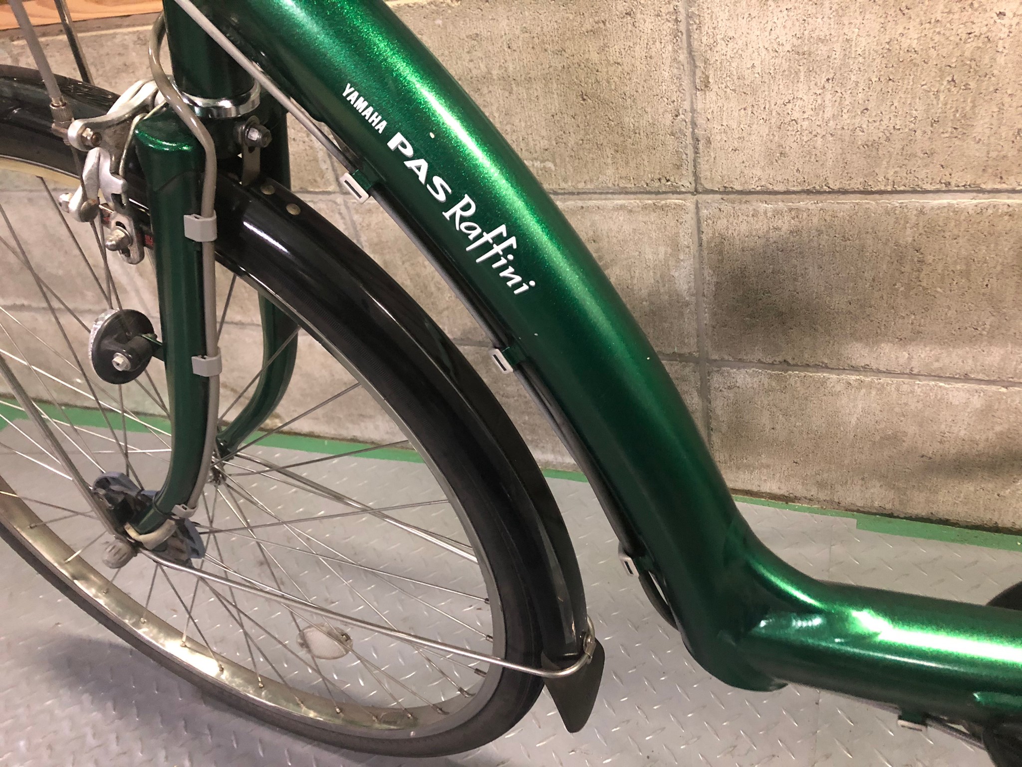 SOLD OUT】電動自転車 ヤマハ PAS ラフィーニ 26インチ 大容量8.1Ah 緑