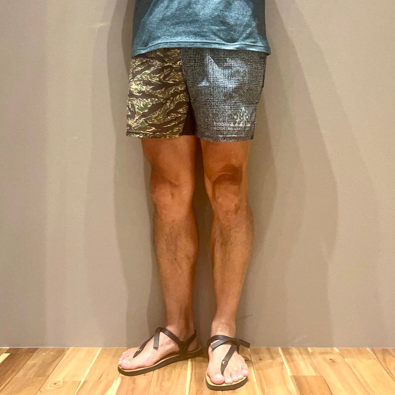 MMA×RYOGEN Racing Run Shorts V2.5（Unisex / Tiger Camo×Check）MMA